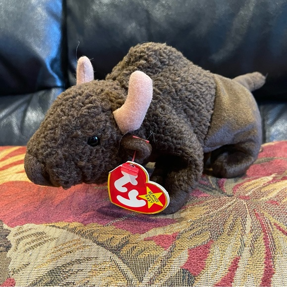 Bundle of two Ty Beanie Babies (Baldy, Roam) - Picture 3 of 5